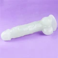 Dildo Lumino Play 8,5'' – TPE, świecący w ciemności, realistyczna tekstura skóry