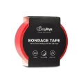 Taśma bondage - Red Bondage Tape, 20 m, PCV, kolor czerwony, wielofunkcyjna
