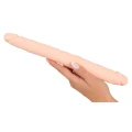 Dildo podwójny silikonowy 30,5 cm, średnica 2,3-3,3 cm, elastyczność i faktura żyłek
