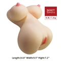 Masturbator analno-waginalny Crazy Bull – 37,5 cm, hiperrealistyczny materiał TPR