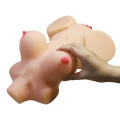 Masturbator analno-waginalny Crazy Bull Emma, 36 cm, z materiału TPR, hiperrealistyczny