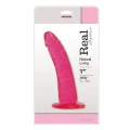 Dildo Jelly Earth Flower 7", Elastyczny PVC, Realistyczny Różowy Kolor
