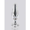Plug analny TOYJOY GLASS WORXX, szklany, wodoodporny, 12 cm, łatwy w użyciu