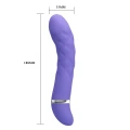 Wibrator G-spot PRETTY LOVE - TRUDA, 7 funkcji, silikon, wodoodporny, fioletowy
