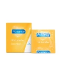 Prezerwatywy Pasante Naturelle, 54 mm, 3 szt., naturalny lateks, nawilżone