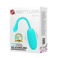 Wibracyjne jajko do stymulacji - PRETTY LOVE KIRK, 12 funkcji, silikonowe, nieodczuwalne