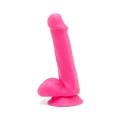 Dildo Happy Dicks 6 cali, realistyczny, przyssawka, PVC bez ftalanów