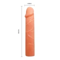 Dildo BAILE – Elastyczne, Zginane, Realistyczne Żyły, 15 cm Długości
