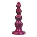 Dildo Primal Beastlord - 26 cm, tekstura falista, przyssawka, wodoodporne
