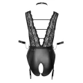 Body COTTELLI LINGERIE BONDAGE, koronka, głęboki dekolt, regulowane paski