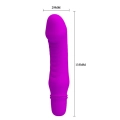 Stymulator intymny Pretty Love - STEV, silikonowy, 10 funkcji, wodoodporny