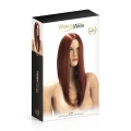 Peruka długie włosy, kasztanowa, World Wigs, model Nina, jedwabisty włos