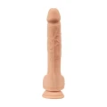 Dildo Zeus – 21 cm, silikon ultra soft, 7 trybów wibracji, pilot bezprzewodowy