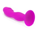 Dildo silikonowy PRETTY LOVE - realistyczny, z przyssawką, wodoodporny 16 cm