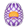 Masturbator jednorazowy Tenga Egg Mesh - elastyczny, struktura siatki, długość 7 cm