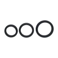 Pierścień silikonowy LEVELZ - zestaw 3 sztuki (S/M/L), elastyczny, czarny