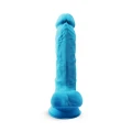 Dildo Silexd Model 1, 17,75 cm, elastyczny silikon, przyssawka, hipoalergiczny
