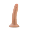 Dildo DR. SKIN, 5.5 cali, materiał PVC, przyssawka do mocowania na twardych powierzchniach