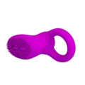 Pierścień na penisa PRETTY LOVE - COBRA, silikon, wibracje, stymulujący, 7,4 cm