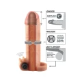 Przedłużacz real feel 2 calowy Fantasy X-Tensions, wibracyjny, wodoodporny, ultra elastyczny