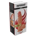 Dildo INFERNO HIDDEN DESIRE, Silikon, 16 cm, Przyssawka, Realistyczny wygląd