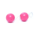 Kulki gejszy Duo-Balls, różowe, 21 cm, 3,2 cm średnicy, stalowe kulki wewnętrzne