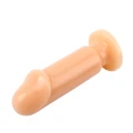 Dildo analne T-Skin, Large, 4.8 cm szerokości, 16.5 cm długości, wibrujące