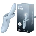 Stymulator punktu G Satisfyer Heat Flex 4, silikonowy, wibracyjny, wodoodporny IPX7