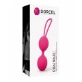 Kulki Kegla Marc Dorcel, Silikonowe, Wodoodporne, Owalne, Różowe, 15,6 cm