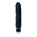 Wibrator - Real Skin - 22 cm, TPE, regulowana prędkość wibracji, czarny