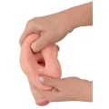 Masturbator i przedłużacz Nature Skin, elastyczny TPE, długość 21 cm, średnica 4,2-5 cm