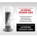 Masturbator TENGA Dual Sensation Cup Extremes - 15,5 cm, delikatna i mocna stymulacja