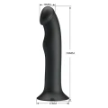 Dildo PRETTY LOVE - Murray, Silikon, 12 funkcji wibracji, przyssawka