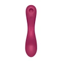 Wibrator punktu G Satisfyer Curvy Trinity 1 | 3 silniczki, wodoszczelność IPX7, silikon medyczny