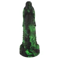 Dildo Beasty Cocks Lizard Peak, silikonowy, 22 cm długości, przyssawka