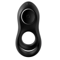 Pierścień wibracyjny - Satisfyer Duo, wodoodporny, 12 ustawień, czarny