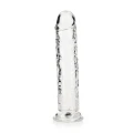 Dildo realistyczne Realrock CRYSTAL CLEAR 9" z przyssawką, wodoodporne, bez ftalanów