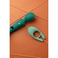 Pierścień na penisa wibrujący Loveline z ultrasoft silikonu, 10 punktów stymulacji