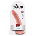 Dildo King Cock 7 cali, PVC, średnica 4,1 cm, naturalny wygląd