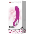 Wibrator silikonowy PRETTY LOVE - ALSTON, 12 funkcji, 20 cm długości, USB