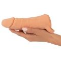 Masturbator Nature Skin Extender Medium 18,5 cm z pierścieniem balonowym, realistyczny дизайн