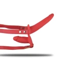 Dildo Toyz4Lovers Proteza - Podwójny Pasek, Regulowany, Czerwony, Wodoodporny