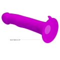 Wibrator Murray PRETTY LOVE – silikon/ABS, 12 funkcji wibracji i pulsacji, przyssawka