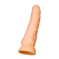 Dildo A-TOYS, TPE, Realistyczny, 16,8 cm, Gładka tekstura, Przyssawka
