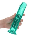 Dildo REALROCK CRYSTAL CLEAR, realistyczne, 8