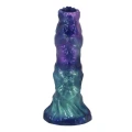 Dildo Power Monsters DuskWalker Sentinel 23 cm silikonowe, pompowane, pofalowane