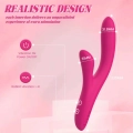 Wibrator rabbit Kinky Pleasure Model Y – podwójny silnik, 10 trybów, wodoodporny IPX6