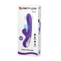 Wibrator ssący Pretty Love z 12 trybami wibracji i 4 poziomami ssania, silikonowy