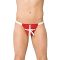 Stringi Thong - SOFTLINE COLLECTION, Czerwony, S/L, Komfortowy Design, Elegancka Bielizna