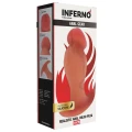 Korek analny Realistic INFERNO HIDDEN DESIRE – płynny silikon, 16 cm, Ø 5,5 cm